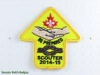 Click to enlarge 2014-15 Scouter Be Prepared